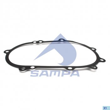789 р. Прокладка КАМАЗ-5490 MERCEDES дв.OM457 крышки двигателя передней SAMPA SAMPA 205.349  с доставкой в г. Кемерово. Увеличить фотографию 1