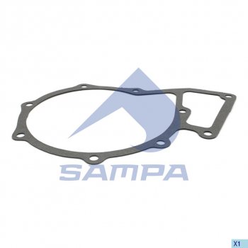 132 р. Прокладка MERCEDES дв.OM501,502A,LA насоса водяного SAMPA SAMPA 206.343  с доставкой в г. Кемерово. Увеличить фотографию 1