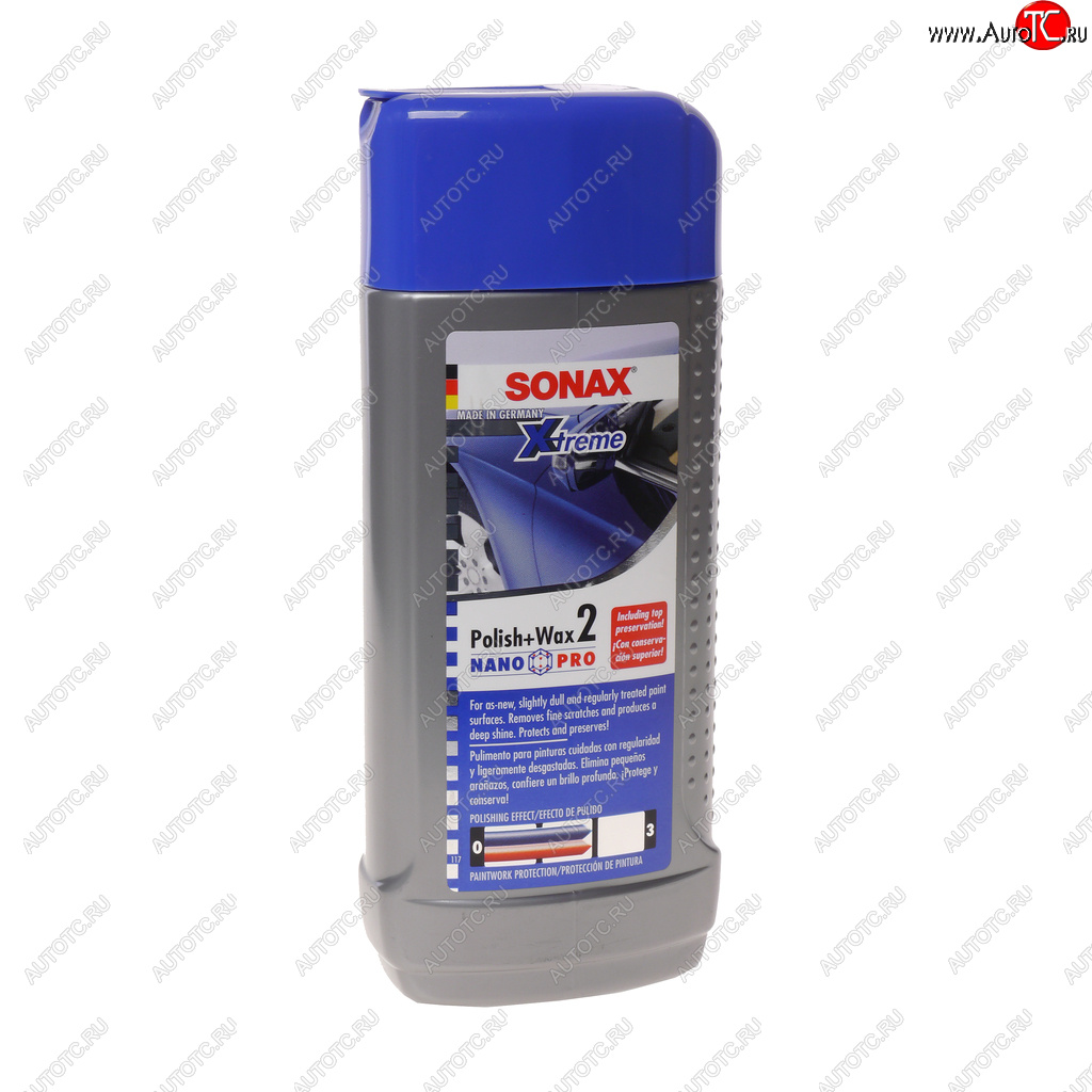 649 р. Полироль кузова для новых покрытий X-TREME №2 250мл SONAX SONAX 207100  с доставкой в г. Кемерово
