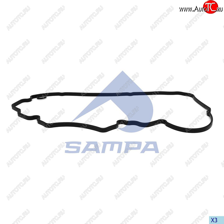 419 р. Прокладка MERCEDES дв.OM501A,LA крышки двигателя передней SAMPA SAMPA 207.208  с доставкой в г. Кемерово