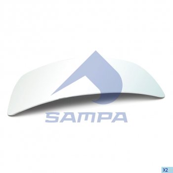 719 р. Элемент зеркальный КАМАЗ-5490 MERCEDES Axor зеркала бордюрного SAMPA SAMPA 207.373  с доставкой в г. Кемерово. Увеличить фотографию 4