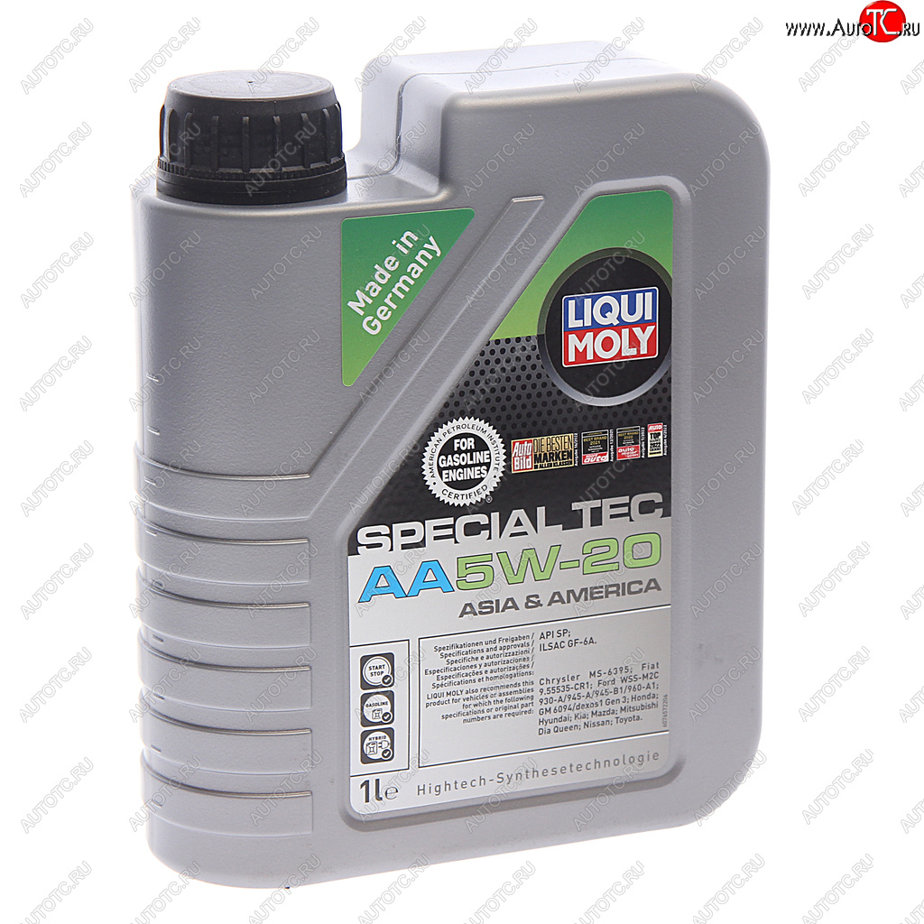 1 829 р. Масло моторное SPECIAL TEC AA 5W20 HC-синт.1л LIQUI MOLY LIQUI MOLY 20792  с доставкой в г. Кемерово