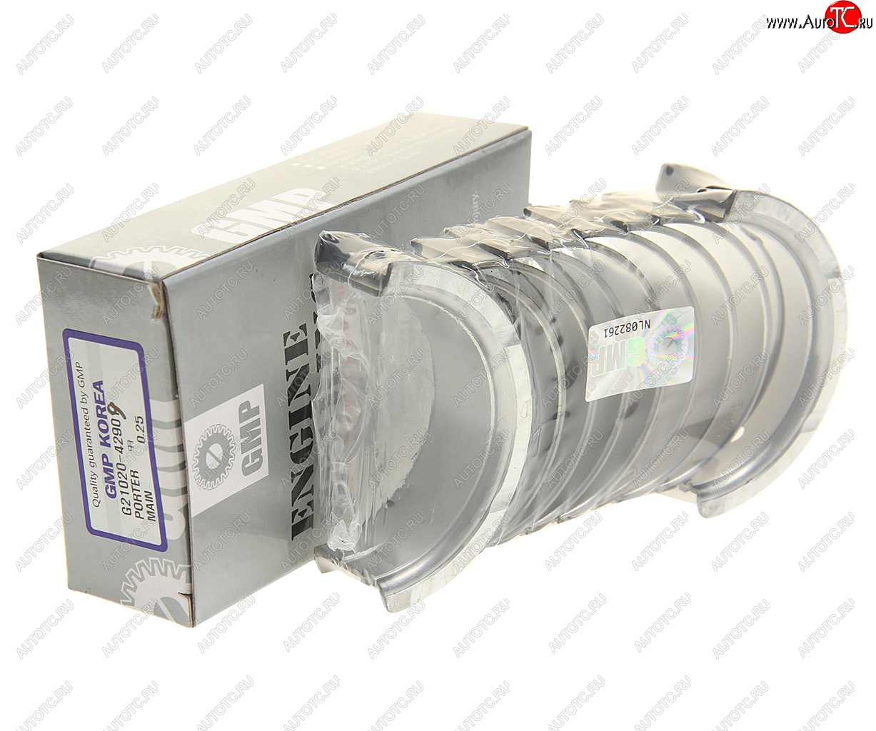 339 р. Вкладыши HYUNDAI Porter дв.D4BF коренные d+0.75 комплект (10шт.) GMP GMP 21020-42909  с доставкой в г. Кемерово