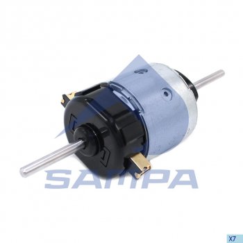 3 299 р. Мотор отопителя MAN MERCEDES VOLVO без крыльчатки SAMPA SAMPA 210.205  с доставкой в г. Кемерово. Увеличить фотографию 1
