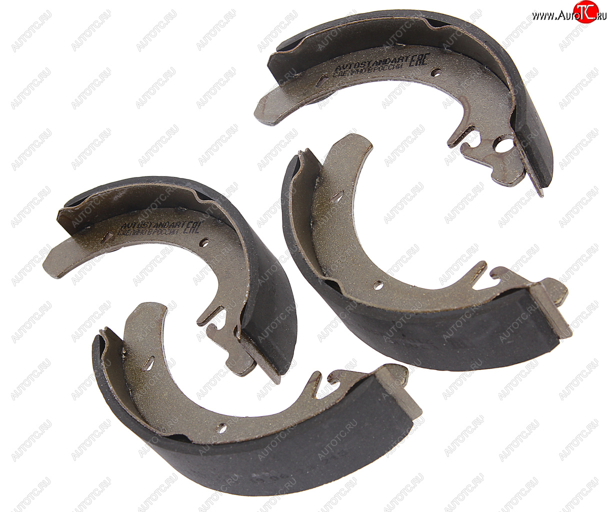 849 р. Колодки тормозные ВАЗ-2108-2115,1118 задние (4шт.) AVTOSTANDART AVTOSTANDART 21080-3502090-88  с доставкой в г. Кемерово