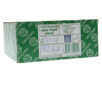 3 499 р. Поршень двигателя ВАЗ-2110 d=82.4 A комплект СТК ТАЯ СТК 2110-1004015-31  с доставкой в г. Кемерово. Увеличить фотографию 4