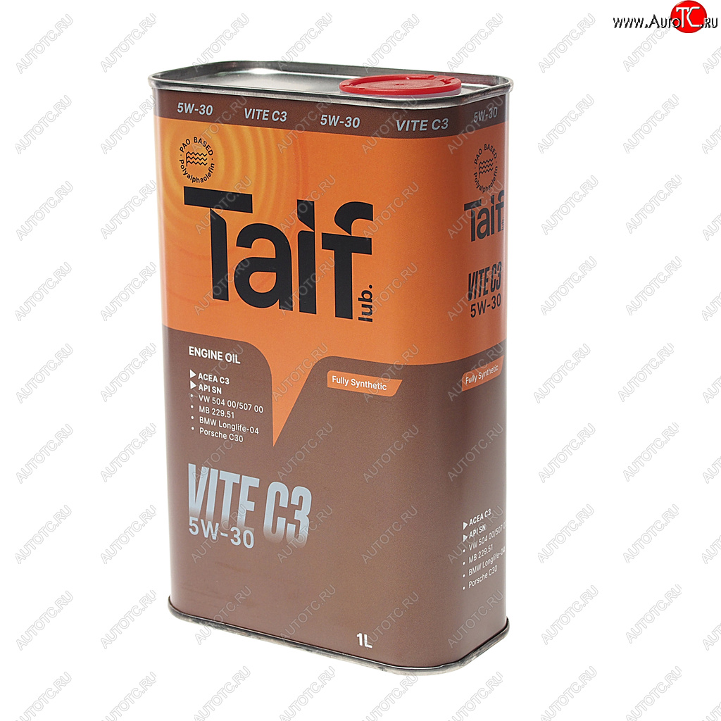 779 р. Масло моторное VITE PAO 5W30 C3SN синт.1л TAIF TAIF 211013  с доставкой в г. Кемерово