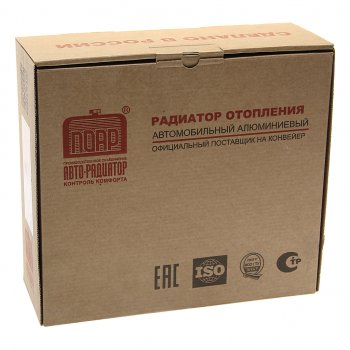 2 099 р. Радиатор отопителя ГАЗ-3221,2217,2705 салона (короткий) алюминиевый ПОАР ПОАР 2112.078  с доставкой в г. Кемерово. Увеличить фотографию 4
