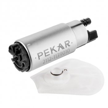 1 379 р. Насос топливный ВАЗ электрический (с фильтром-сеткой) PEKAR PEKAR 2112-1139014  с доставкой в г. Кемерово. Увеличить фотографию 4