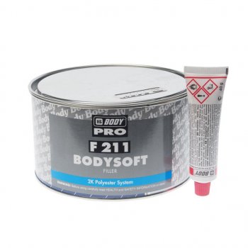 1 399 р. Шпатлевка полиэфирная SOFT 211 1.8кг BODY BODY 2112300012  с доставкой в г. Кемерово. Увеличить фотографию 1