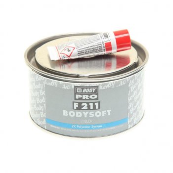 489 р. Шпатлевка полиэфирная SOFT 211 0.38кг BODY BODY 2112300050  с доставкой в г. Кемерово. Увеличить фотографию 1