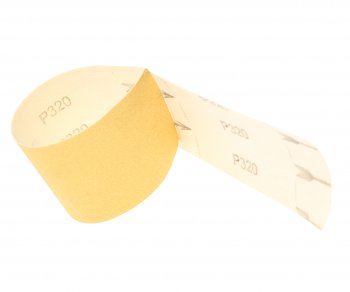 36 р. Бумага наждачная на липучке P320 (70х420) бумажная основа Gold Velcro TORNADO TORNADO 2123.0320  с доставкой в г. Кемерово. Увеличить фотографию 1