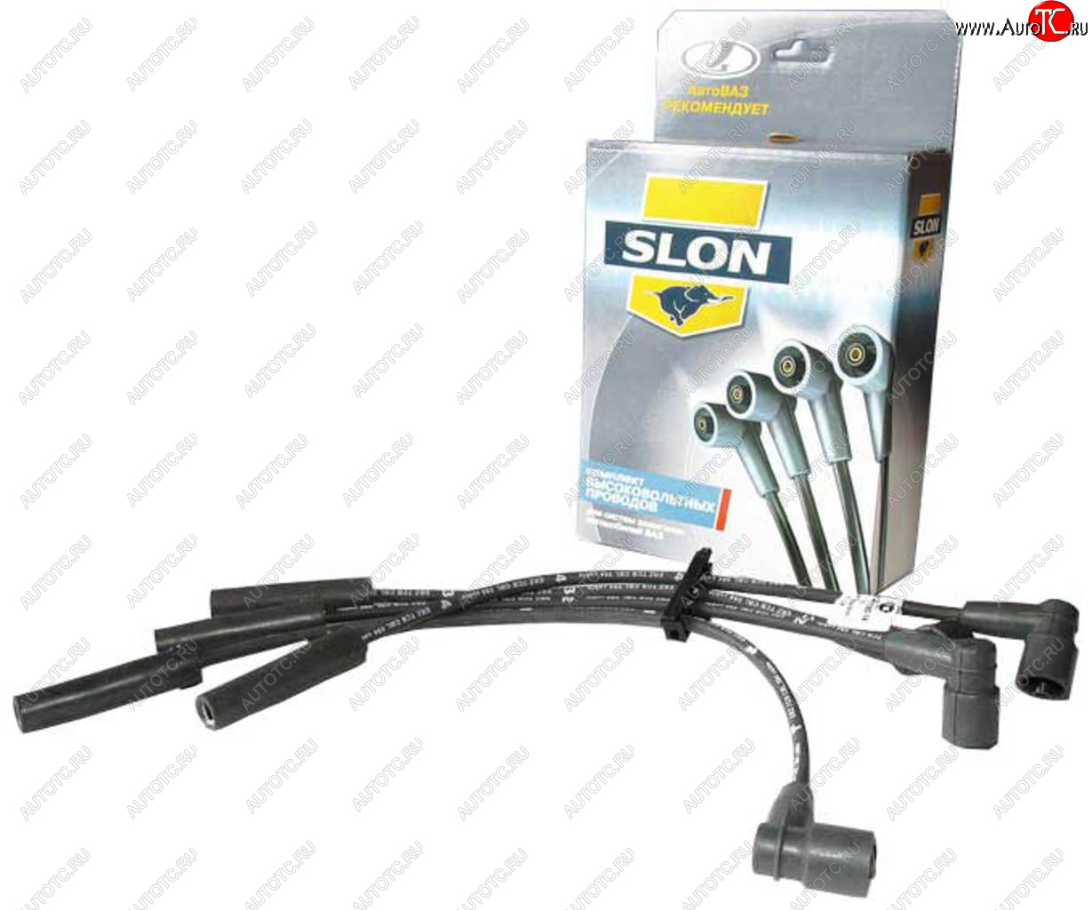 1 369 р. Провод высоковольтный ВАЗ-2123 комплект силикон SLON SLON 2123-3707080-10  с доставкой в г. Кемерово