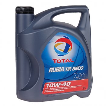 4 899 р. Масло дизельное RUBIA TIR 8600 10W40 псинт.5л TOTAL TOTAL 213670  с доставкой в г. Кемерово. Увеличить фотографию 1