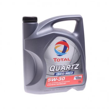 6 249 р. Масло моторное QUARTZ INEO MC3 5W30 синт.5л TOTAL TOTAL 213698  с доставкой в г. Кемерово. Увеличить фотографию 1