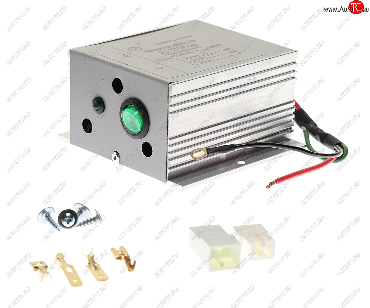 2 699 р. Преобразователь напряжения (конвертер) 24-12V 20А 200Вт импульсный ЭНЕРГОМАШ ЭНЕРГОМАШ 21.3759-08 (20а) импульсный ЭНЕРГОМАШ 21.3759-08 (20а) импульсный  с доставкой в г. Кемерово