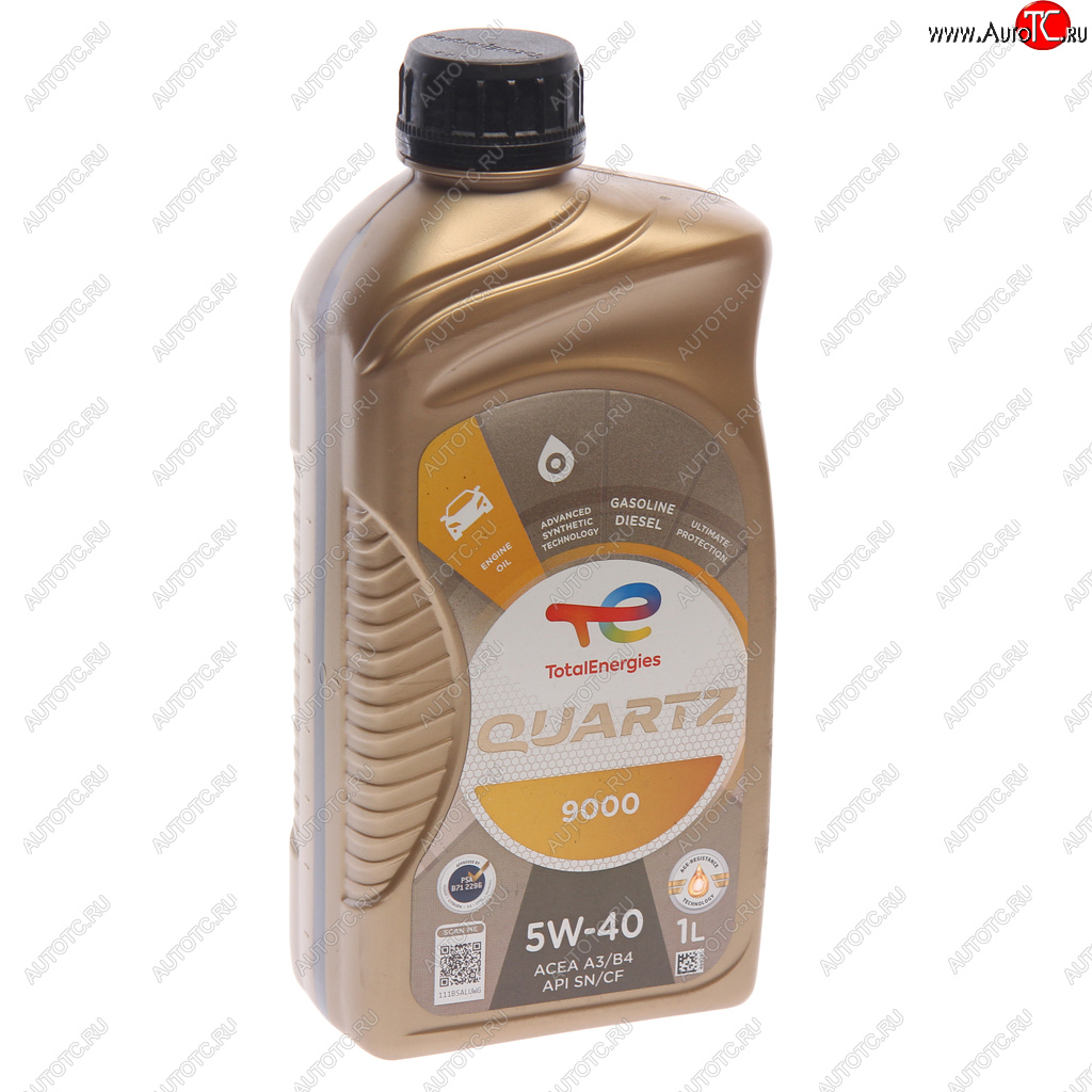 1 299 р. Масло моторное QUARTZ 9000 5W40 синт.1л TOTAL TOTAL 213764  с доставкой в г. Кемерово
