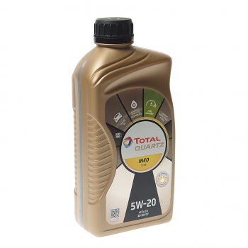 1 169 р. Масло моторное QUARTZ INEO ECOB 5W20 синт.1л TOTAL TOTAL 213978  с доставкой в г. Кемерово. Увеличить фотографию 1