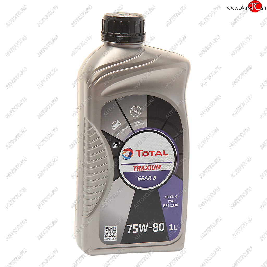 1 369 р. Масло трансмиссионное TRAXIUM Gear 8 75W80 GL-4 1л TOTAL TOTAL 214082  с доставкой в г. Кемерово