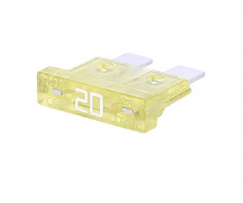 11 р. Предохранитель 20А флажковый (1шт.) FLOSSER FLOSSER 214820(204820)  с доставкой в г. Кемерово. Увеличить фотографию 1