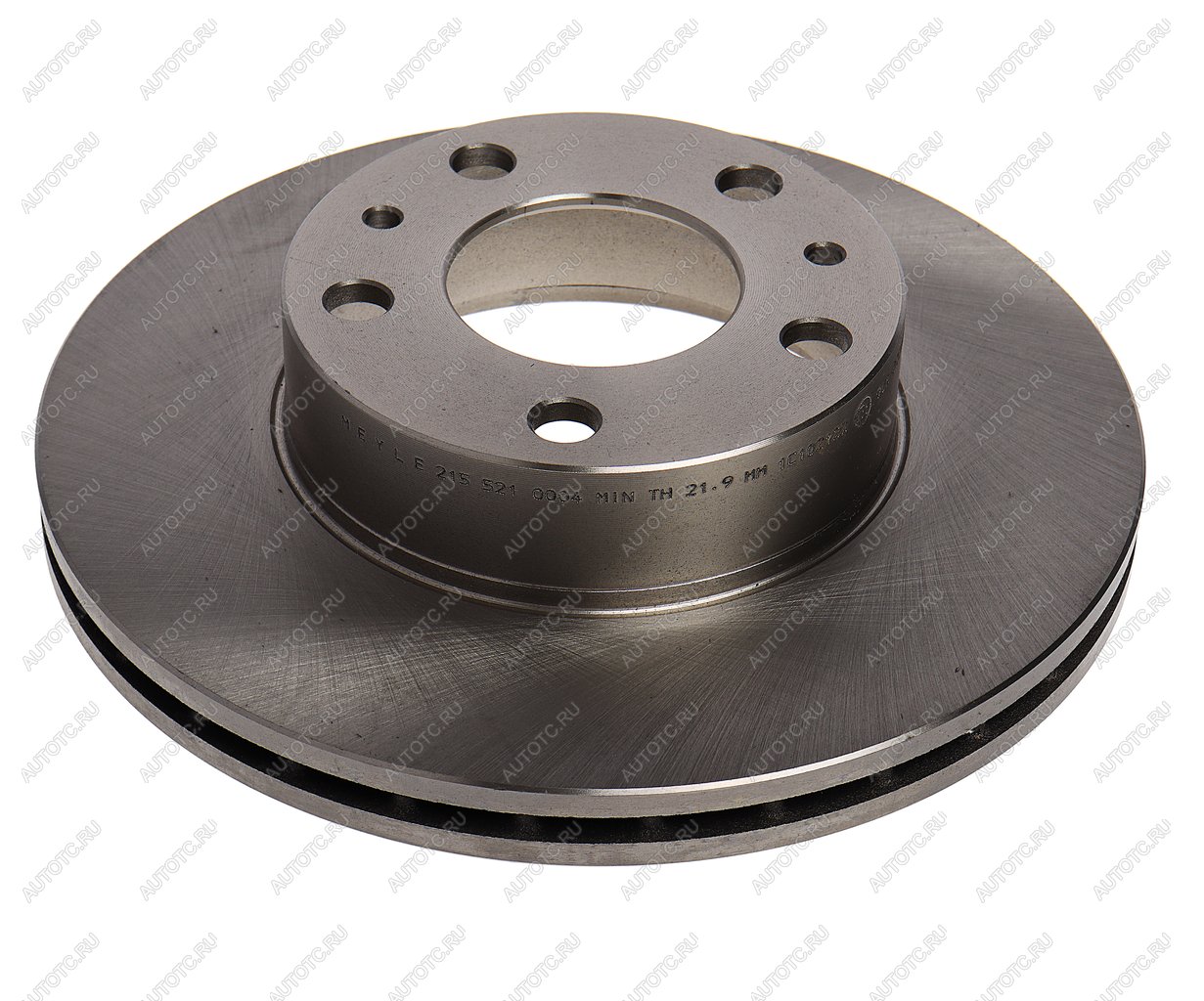 6 299 р. Диск тормозной PEUGEOT Boxer (94-02) CITROEN Jumper (94-02) передний (1шт.) MEYLE MEYLE 2155210004  с доставкой в г. Кемерово