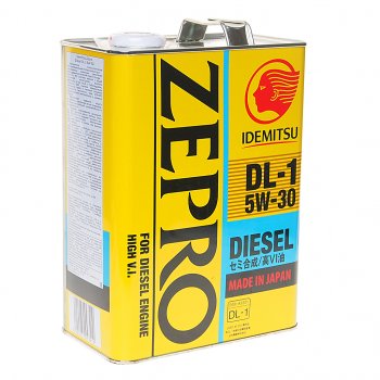 5 799 р. Масло дизельное ZEPRO DIESEL DL-1 5W30 псинт.4л IDEMITSU IDEMITSU 2156-004  с доставкой в г. Кемерово. Увеличить фотографию 1
