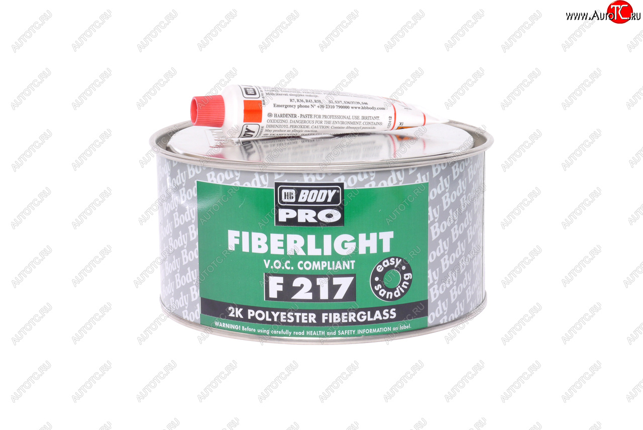 1 469 р. Шпатлевка со стекловолокном PRO F217 1л BODY BODY 2170500001 BODY 2170500001  с доставкой в г. Кемерово