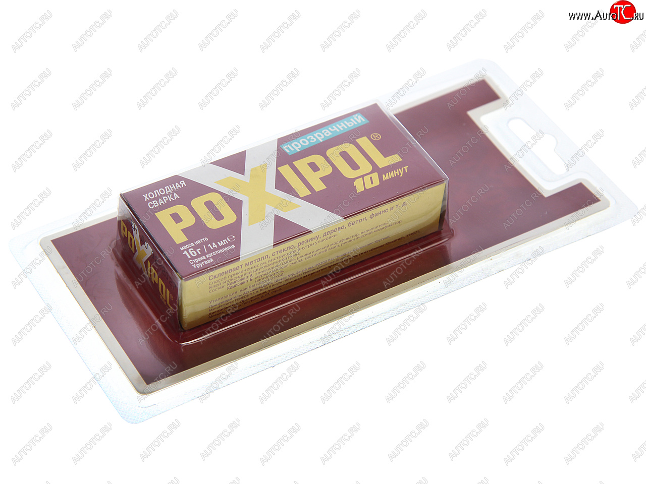 359 р. Клей эпоксидный двухкомпонентный прозрачная 14мл блистер POXIPOL POXIPOL 2200  с доставкой в г. Кемерово