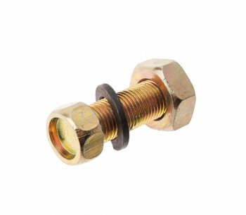 75 р. Болт М10х1.0х25 ГАЗ-3110,3302,2217,УАЗ карданный с гайкой (4шт.) в сборе (ОАО ГАЗ) ГАЗ 2217-2200800  с доставкой в г. Кемерово. Увеличить фотографию 1