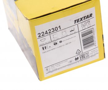 5 549 р. Колодки тормозные задние (4шт.) TEXTAR Mercedes-Benz GLC class X253 (2015-2025)  с доставкой в г. Кемерово. Увеличить фотографию 4