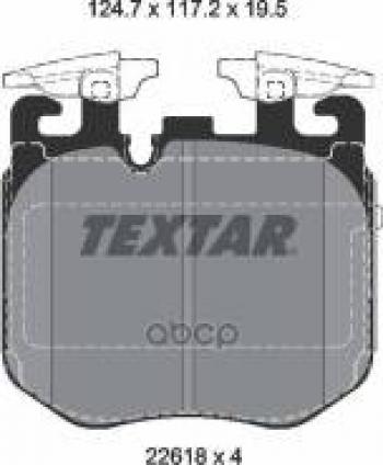 Колодки тормозные передние (4шт.) TEXTAR BMW X5 G05 (2018-2022)