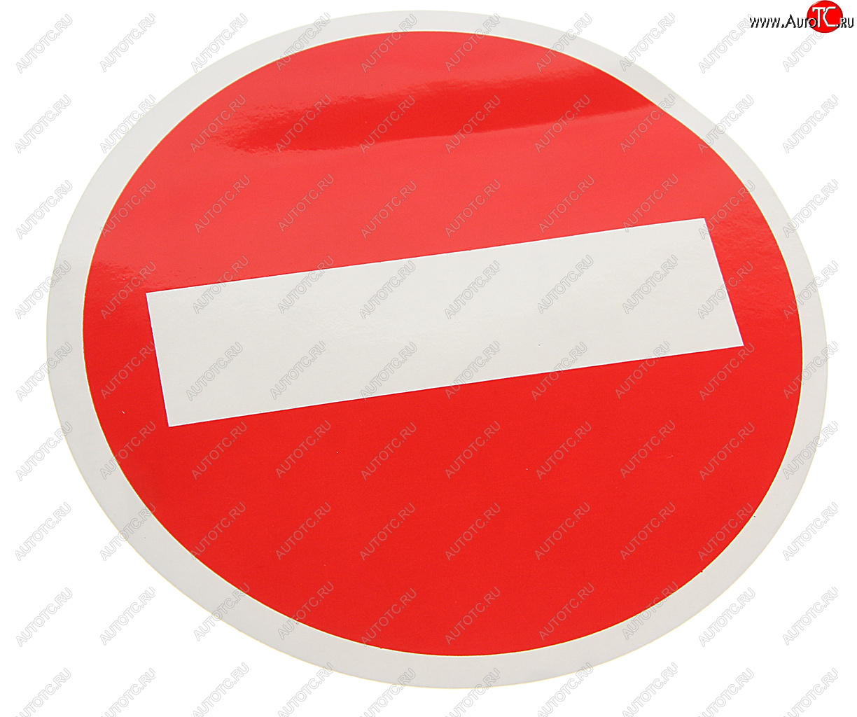 57 р. Наклейка-знак виниловая вырезанная СТОП d=15см AUTOSTICKERS AUTOSTICKERS 22680  с доставкой в г. Кемерово