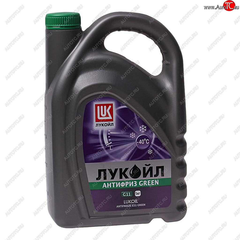 1 199 р. Антифриз зеленый -40C 5кг G11 Green ЛУКОЙЛ LUKOIL 227386  с доставкой в г. Кемерово