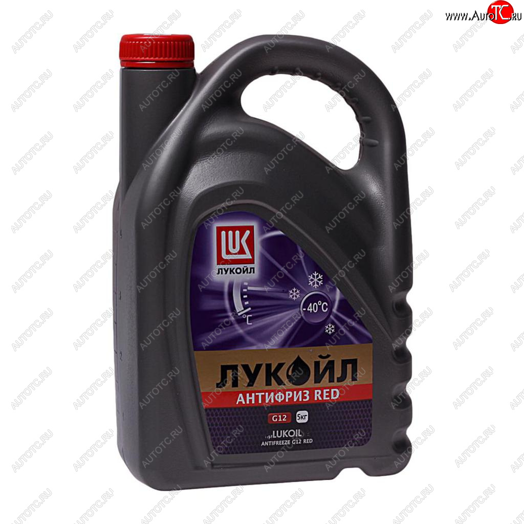 1 349 р. Антифриз красный -40C 5кг G12 Red ЛУКОЙЛ LUKOIL 227391  с доставкой в г. Кемерово