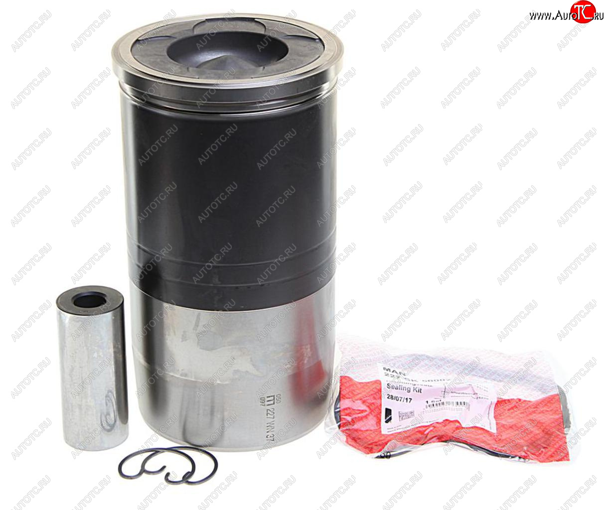 30 699 р. Группа поршневая MAN (D2866) d=128.00 (гильза,кольца,палец,поршень) (на 1 цилиндр) MAHLE MAHLE 2290490  с доставкой в г. Кемерово