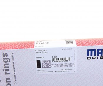4 299 р. Кольца поршневые MAN дв.D2840,D2866,D2876 d=128.00 (на 1 поршень) MAHLE MAHLE 22905v0  с доставкой в г. Кемерово. Увеличить фотографию 4