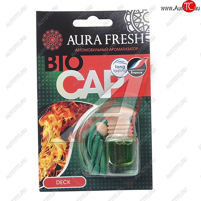 215 р. Ароматизатор подвесной жидкостный (deck) 6мл Bio Cap AURA FRESH AURA FRESH 23007  с доставкой в г. Кемерово