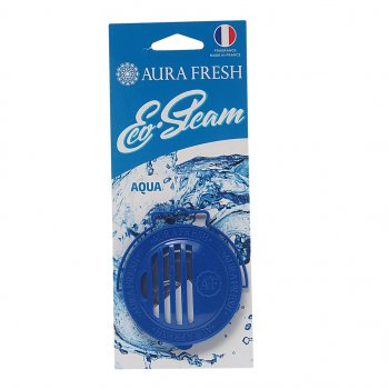 297 р. Ароматизатор на панель приборов древесное волокно (aqua) 40г Eco Steam AURA FRESH AURA FRESH 23028  с доставкой в г. Кемерово. Увеличить фотографию 1