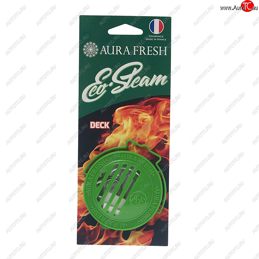 253 р. Ароматизатор на панель приборов древесное волокно (deck) 40г Eco Steam AURA FRESH AURA FRESH 23034  с доставкой в г. Кемерово