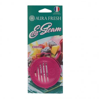 297 р. Ароматизатор на панель приборов древесное волокно (exotic) 40г Eco Steam AURA FRESH AURA FRESH 23035  с доставкой в г. Кемерово. Увеличить фотографию 1