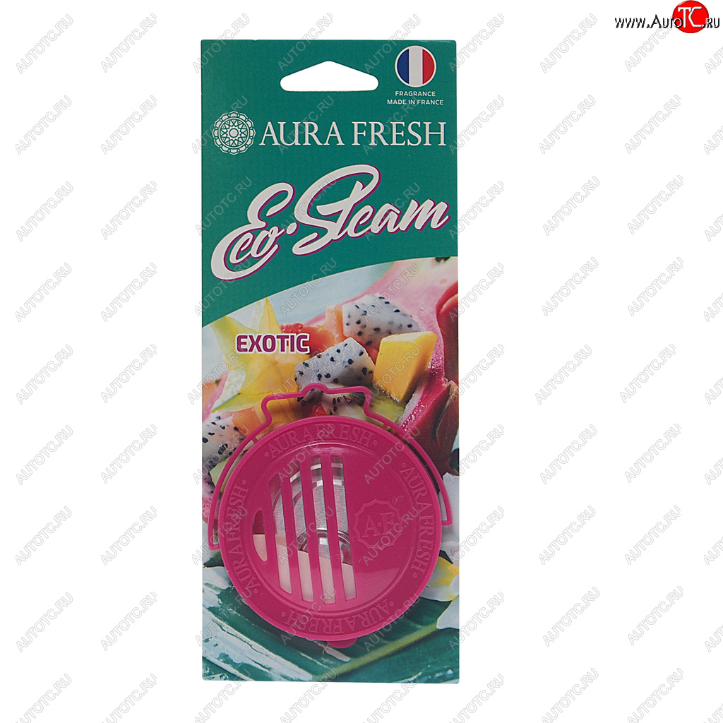 297 р. Ароматизатор на панель приборов древесное волокно (exotic) 40г Eco Steam AURA FRESH AURA FRESH 23035  с доставкой в г. Кемерово
