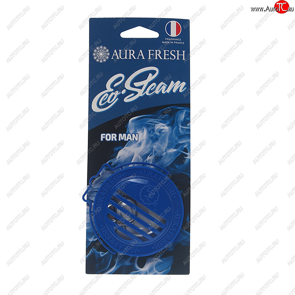 297 р. Ароматизатор на панель приборов древесное волокно (for man) 40г Eco Steam AURA FRESH AURA FRESH 23036  с доставкой в г. Кемерово