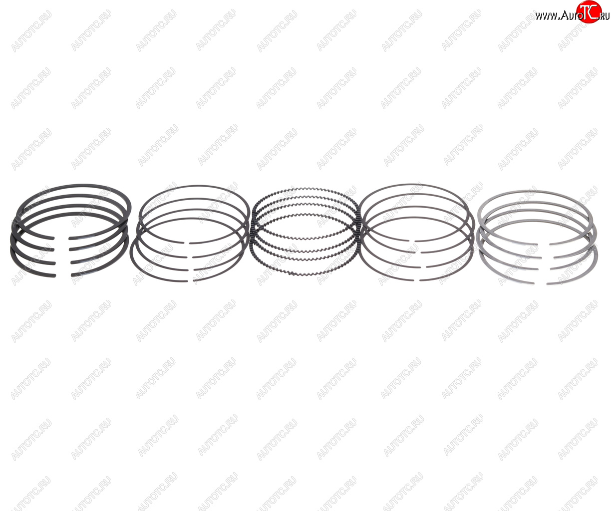 2 089 р. Кольца поршневые HYUNDAI Accent (02-),Getz (05-) KIA Rio (05-) (1.41.5) (DOHC) d+0.00 комплект KPR KPR 23040-26002  с доставкой в г. Кемерово
