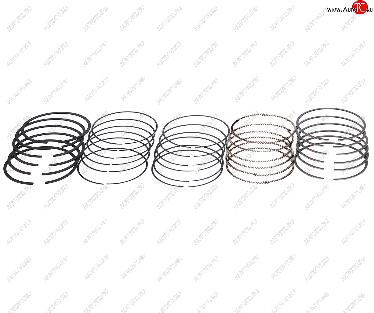 2 869 р. Кольца поршневые HYUNDAI Sonata 5,Tucson (04-),Santa Fe (00-) (2.7) d+0.25 комплект KPR KPR 23040-37941  с доставкой в г. Кемерово