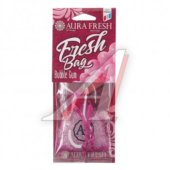187 р. Ароматизатор подвесной гранулы (bubble gum) 20г Fresh Bag AURA FRESH AURA FRESH 23045  с доставкой в г. Кемерово. Увеличить фотографию 1