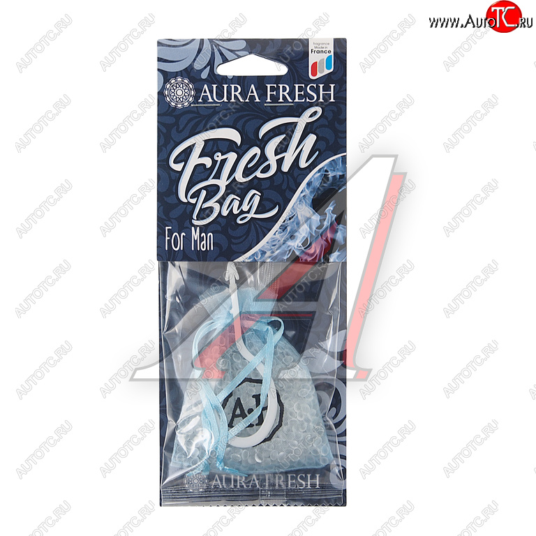187 р. Ароматизатор подвесной гранулы (for man) 20г Fresh Bag AURA FRESH AURA FRESH 23047  с доставкой в г. Кемерово