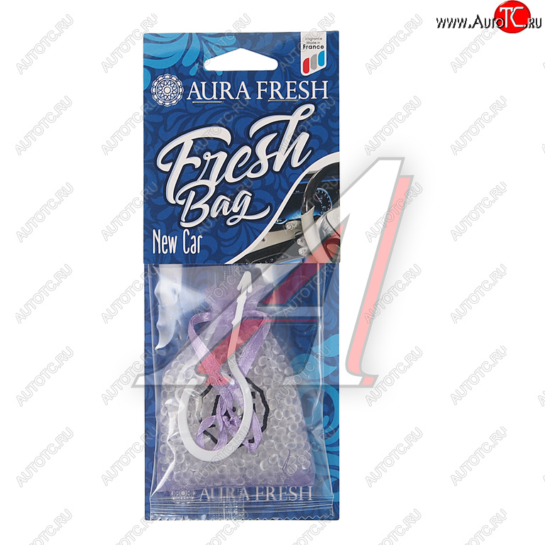 187 р. Ароматизатор подвесной гранулы (new car) 20г Fresh Bag AURA FRESH AURA FRESH 23049  с доставкой в г. Кемерово