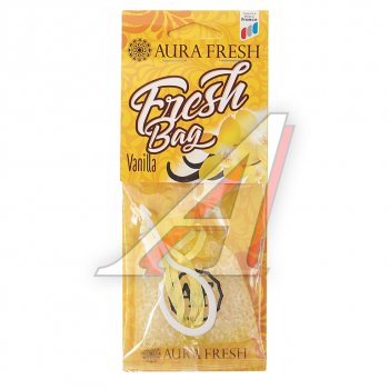 187 р. Ароматизатор подвесной гранулы (vanilla) 20г Fresh Bag AURA FRESH AURA FRESH 23051  с доставкой в г. Кемерово. Увеличить фотографию 1