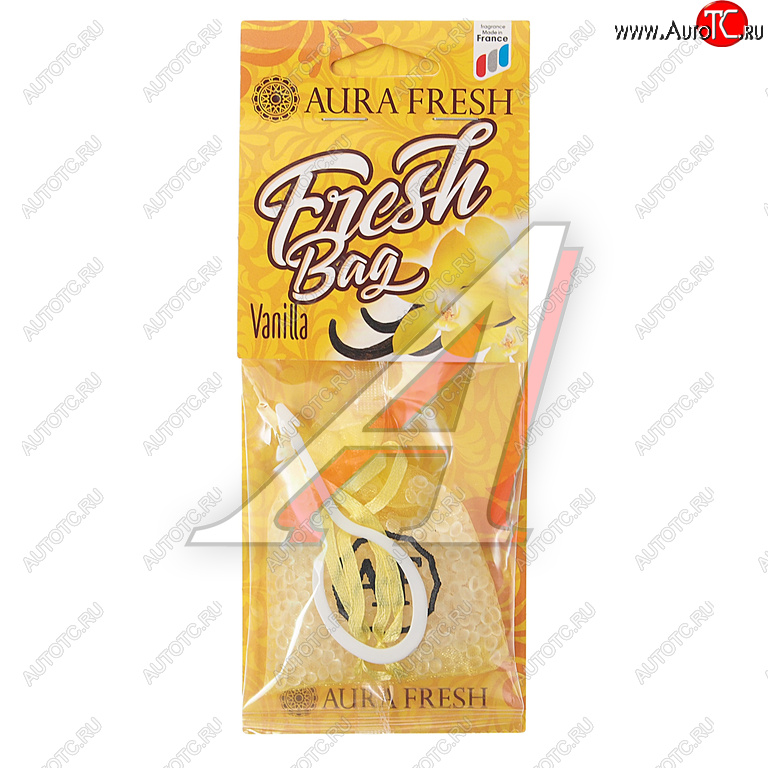 187 р. Ароматизатор подвесной гранулы (vanilla) 20г Fresh Bag AURA FRESH AURA FRESH 23051  с доставкой в г. Кемерово
