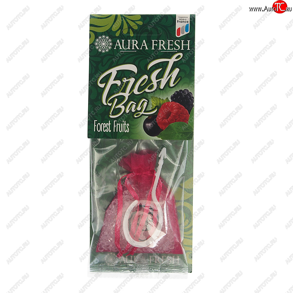 187 р. Ароматизатор подвесной гранулы (forest fruits) 20г Fresh Bag AURA FRESH AURA FRESH 23054  с доставкой в г. Кемерово